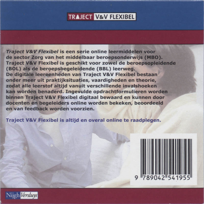 Achterkant van Digipack