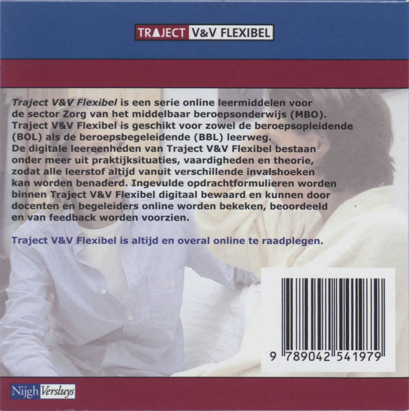 Achterkant van digipack