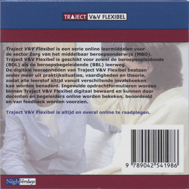 Achterkant van digipack