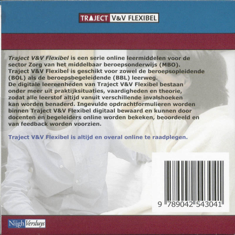 Achterkant van Digipack