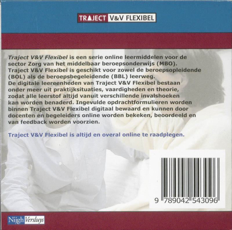 Achterkant van Digipack