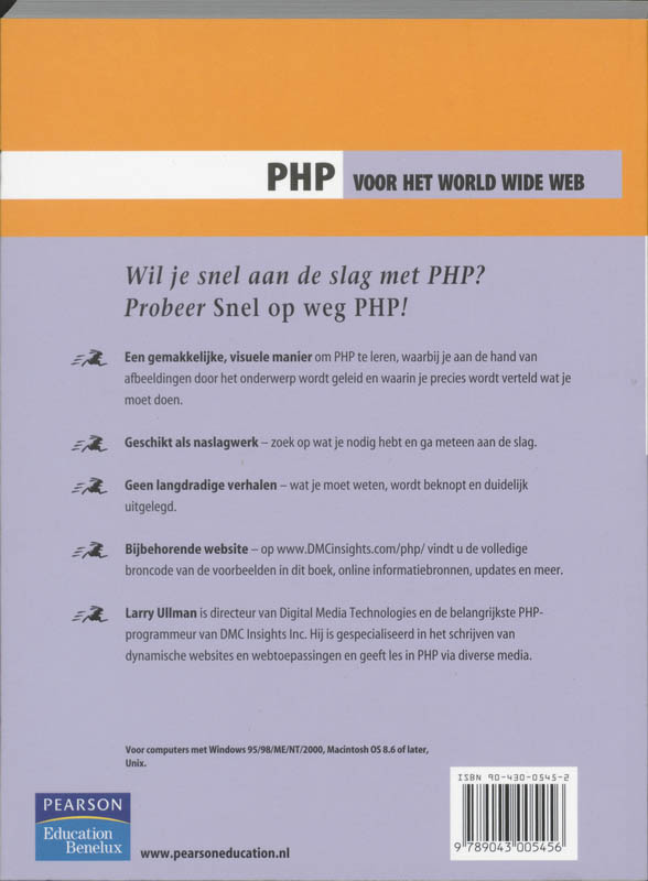 Achterkant van PHP voor het World Wide Web