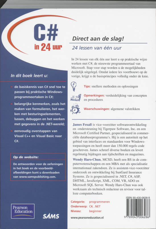 Achterkant van C nr in 24 uur