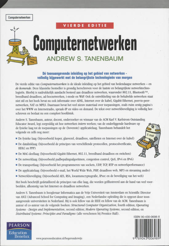 Achterkant van Computernetwerken