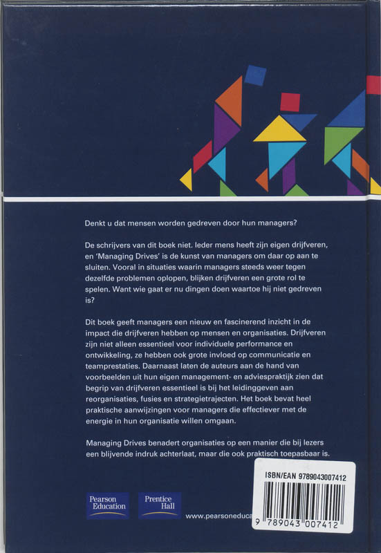 Achterkant van Managing Drives