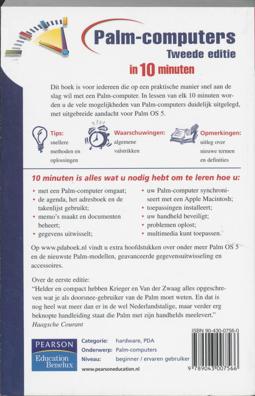 Achterkant van Palm-computers in 10 minuten