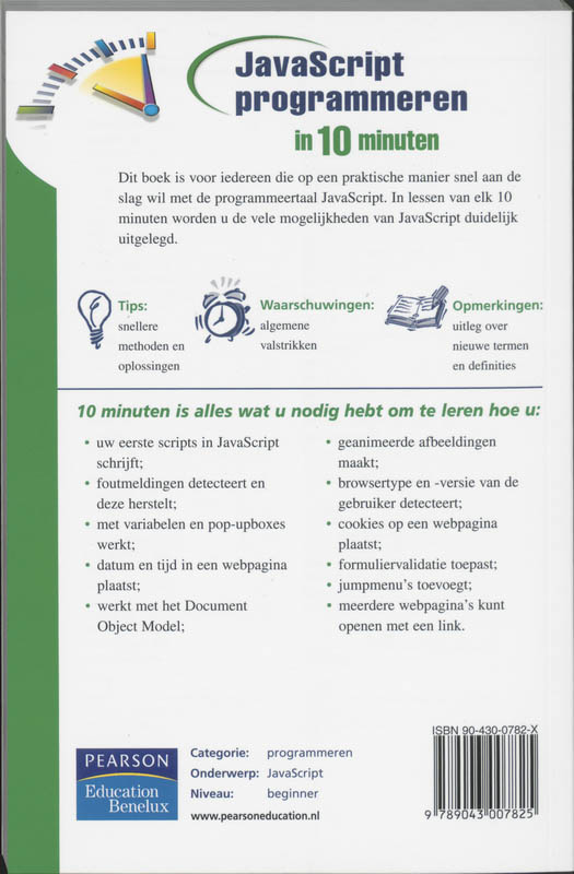 Achterkant van JavaScript programmeren in 10 minuten