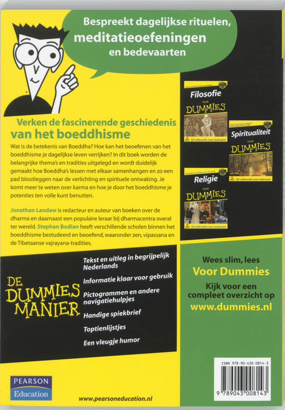 Achterkant van Boeddhisme voor Dummies