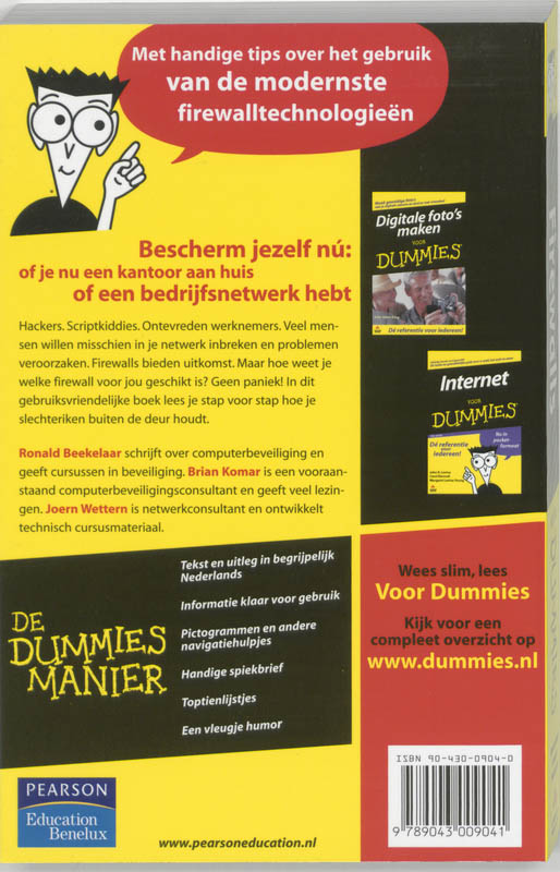 Achterkant van Firewalls voor Dummies