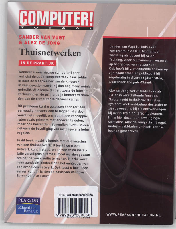 Achterkant van Thuisnetwerken in de praktijk