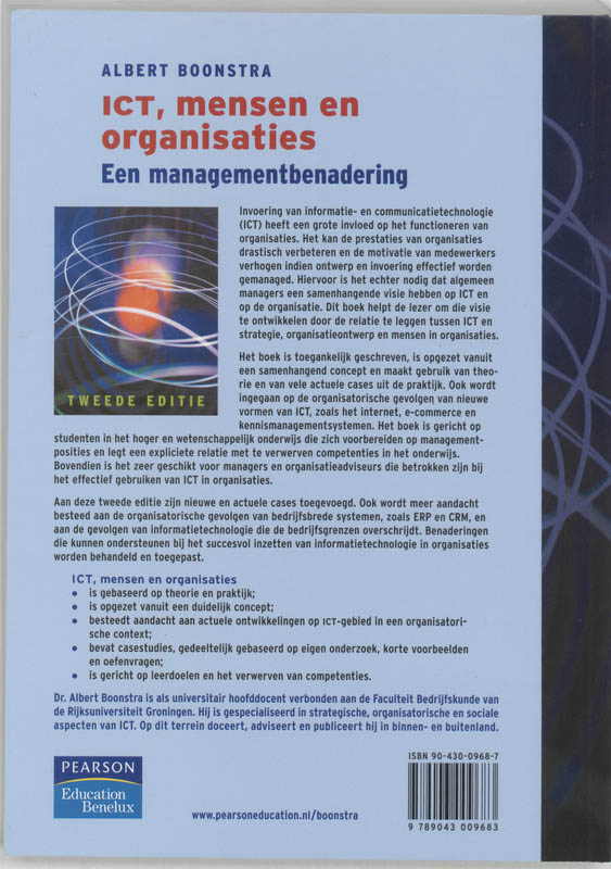 Achterkant van ICT mensen en organisaties