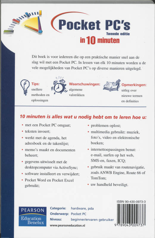 Achterkant van Pocket PC's in 10 minuten