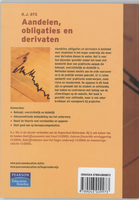 Achterkant van Aandelen, obligaties en derivaten