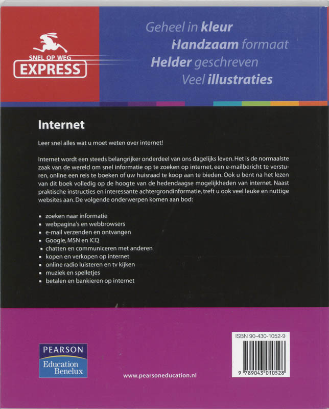 Achterkant van Internet