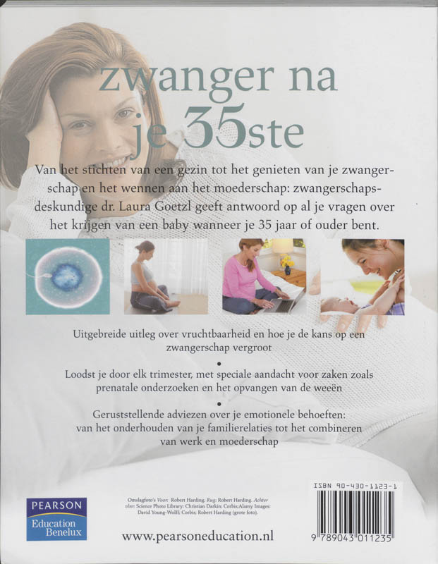 Achterkant van Zwanger na je 35e