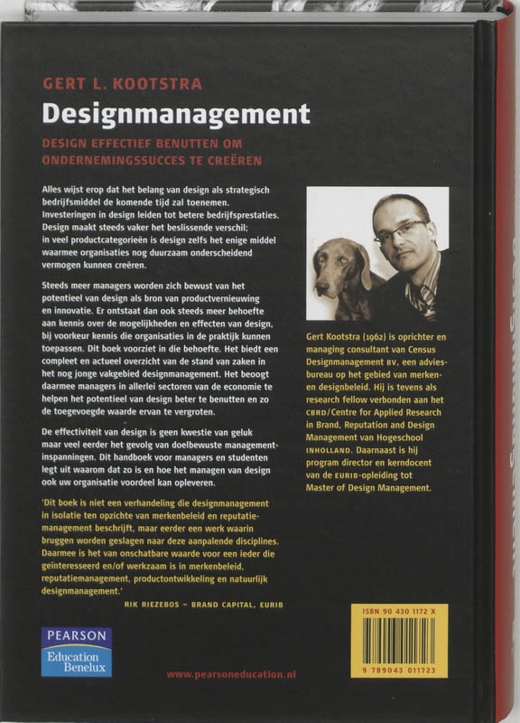 Achterkant van Designmanagement