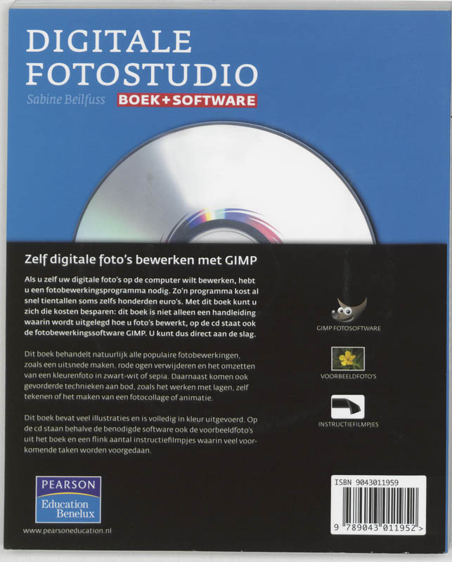 Achterkant van Digitale fotostudio