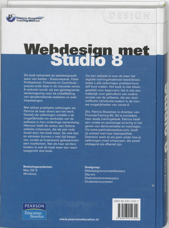 Achterkant van Webdesign met Studio 8