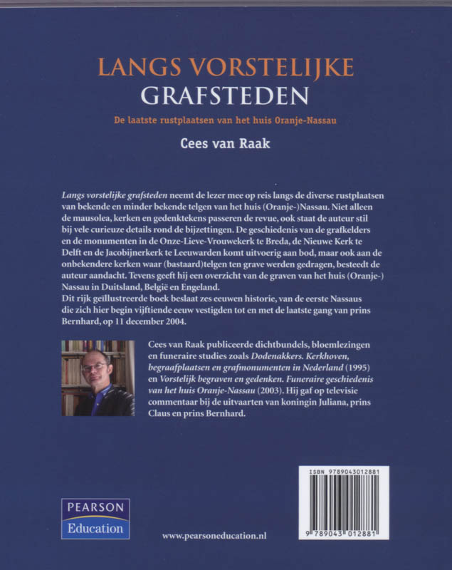 Achterkant van Langs vorstelijke grafsteden