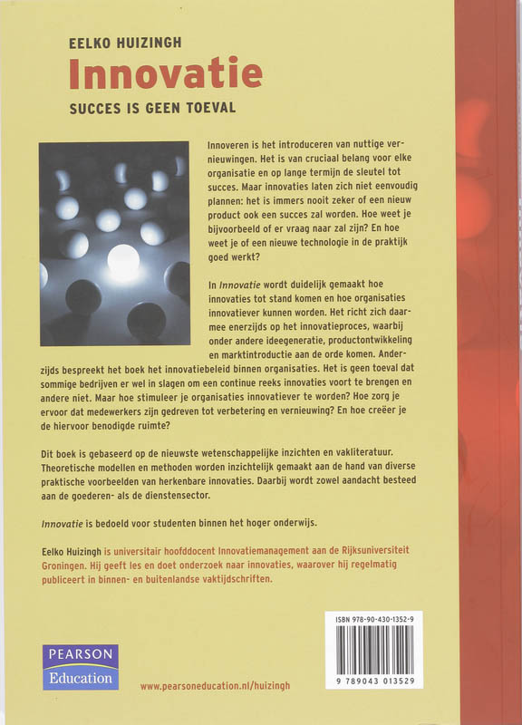 Achterkant van Innovatie