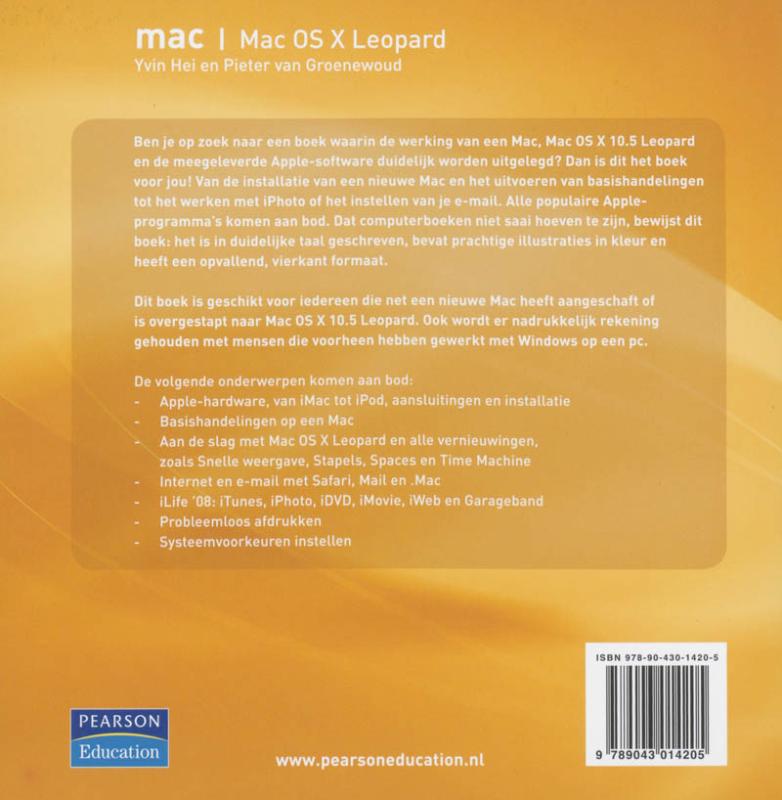 Achterkant van Mac