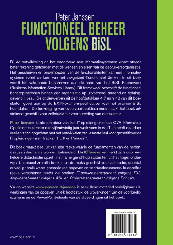 Achterkant van Functioneel beheer volgens BiSL