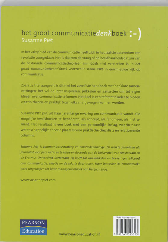 Achterkant van Het groot communicatiedenkboek