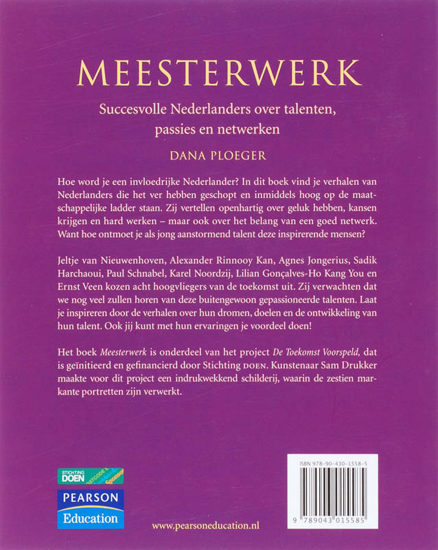Achterkant van Meesterwerk