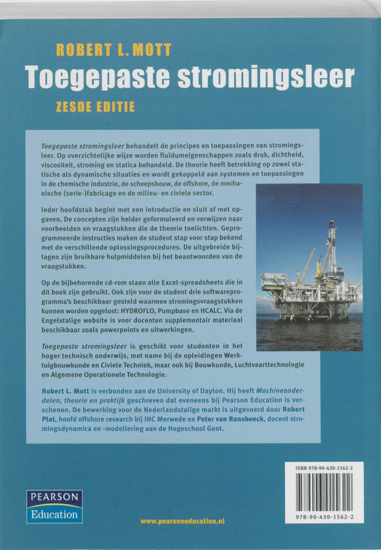 Achterkant van Toegepaste stromingsleer