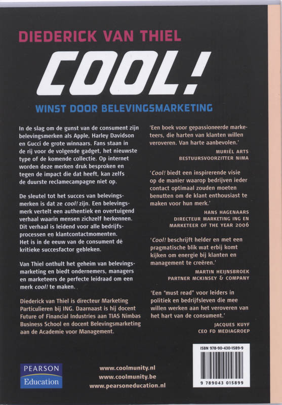 Achterkant van Cool!