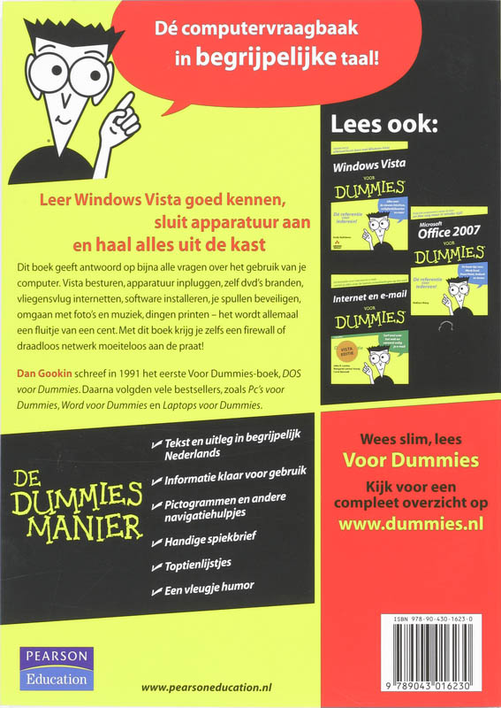 Achterkant van Je computer voor Dummies