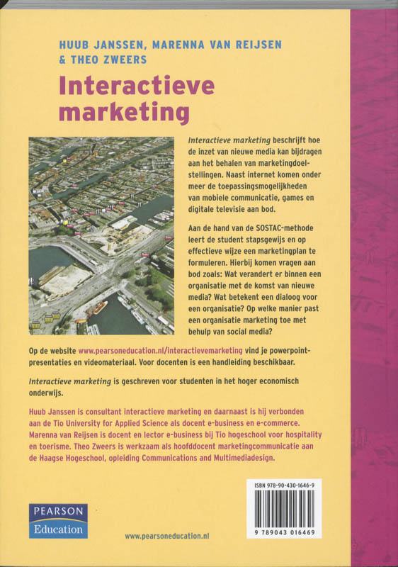 Achterkant van Interactieve marketing