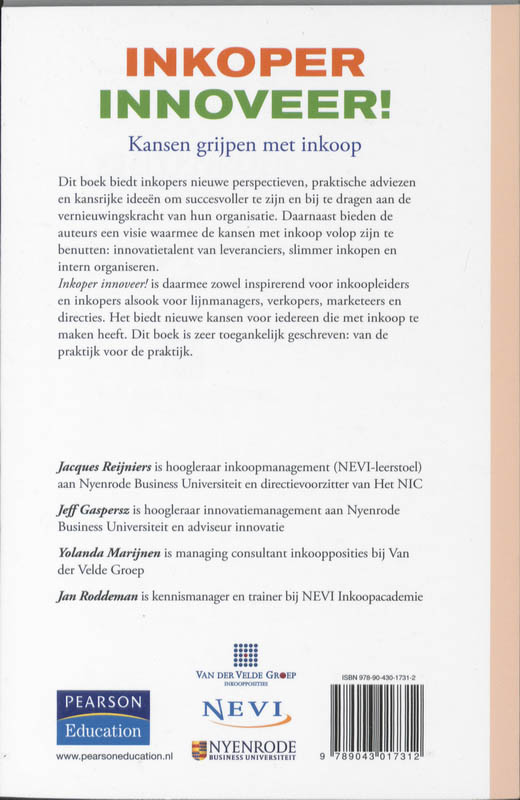 Achterkant van Inkoper innoveer!