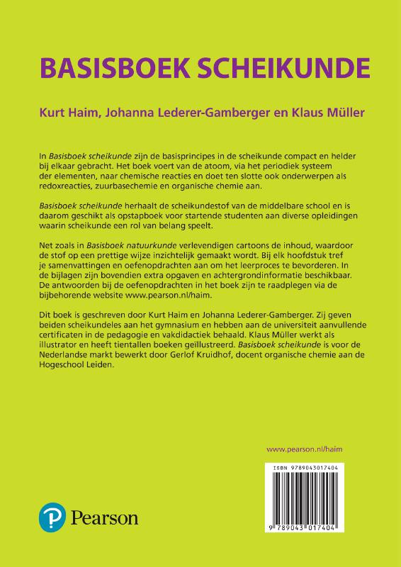 Achterkant van Basisboek scheikunde