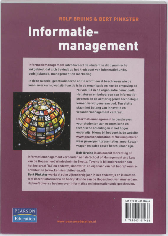 Achterkant van Informatiemanagement
