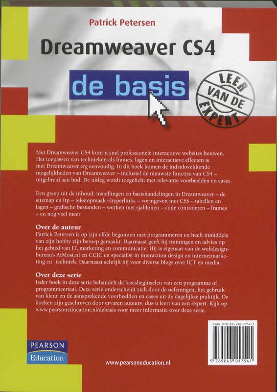 Achterkant van Dreamweaver CS4 - de basis