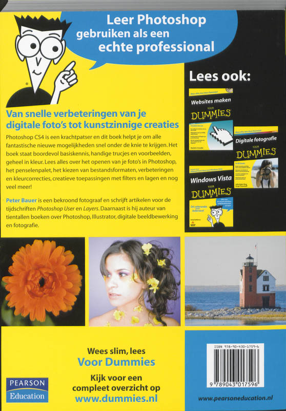 Achterkant van Photoshop CS4 voor Dummies