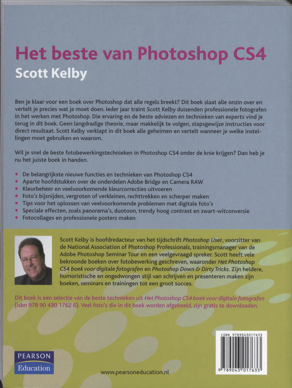 Achterkant van Het beste van Photoshop CS4
