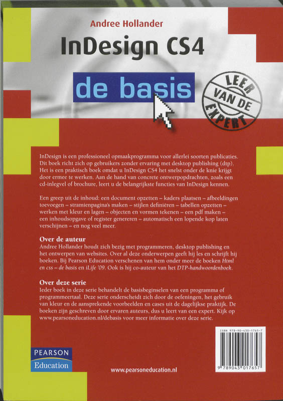 Achterkant van InDesign CS4 - de basis