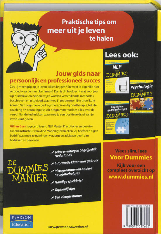 Achterkant van De Grote Persoonlijke groei voor Dummies