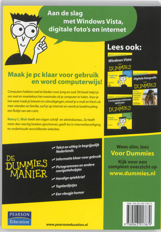 Achterkant van De computer voor senioren voor Dummies