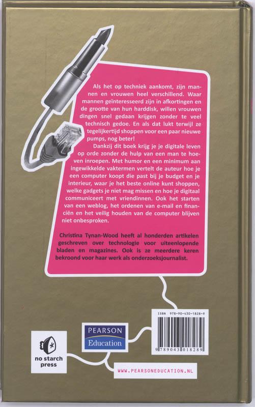 Achterkant van Handboek voor de Digi Diva