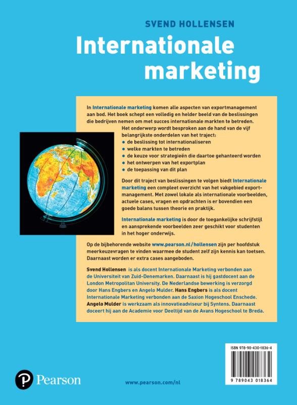 Achterkant van Internationale marketing