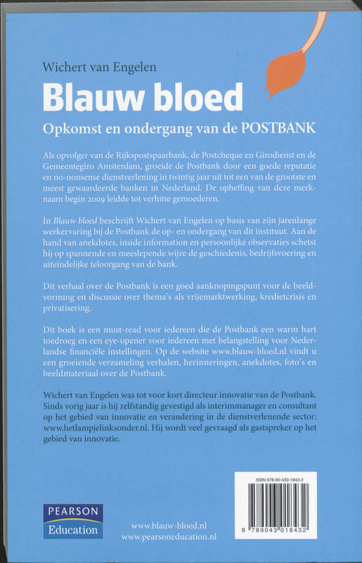 Achterkant van Blauw bloed