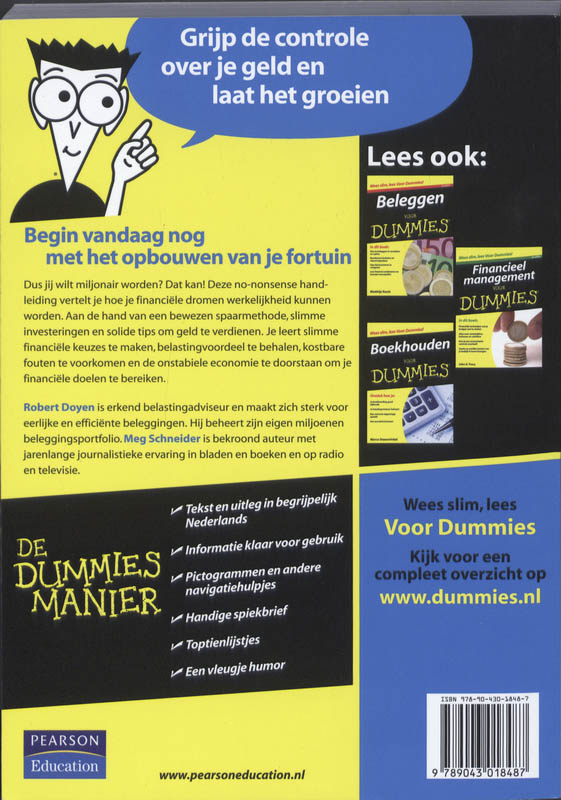 Achterkant van Rijk worden voor Dummies