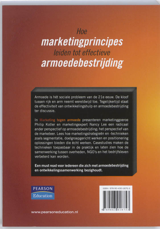 Achterkant van De armoede voorbij