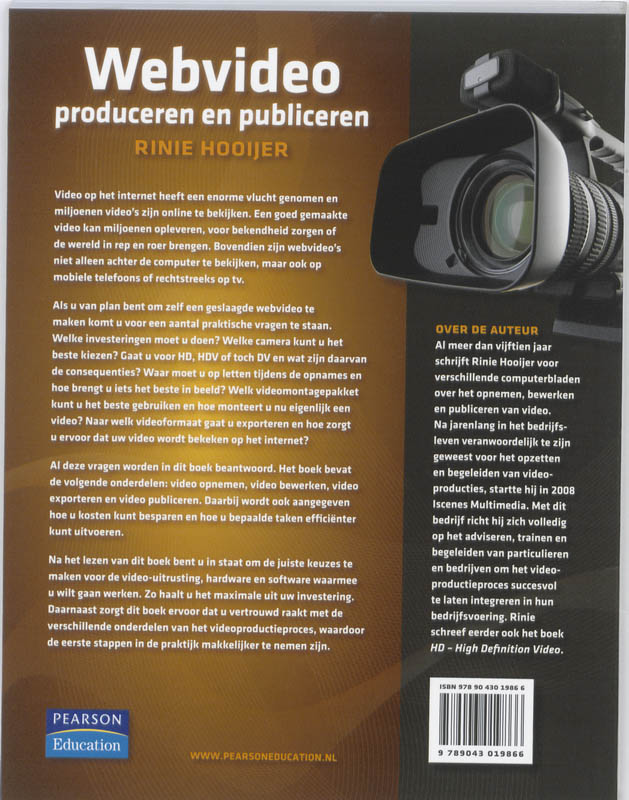Achterkant van Webvideo produceren en publiceren