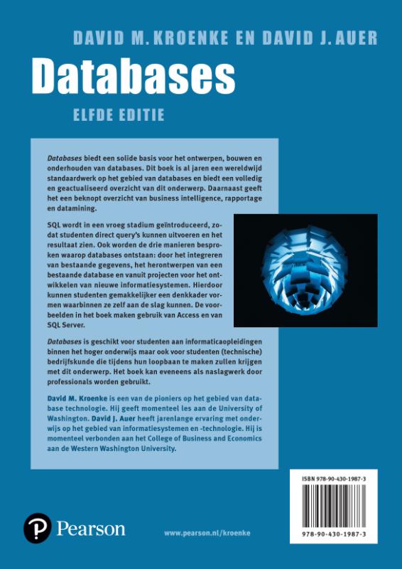 Achterkant van Databases