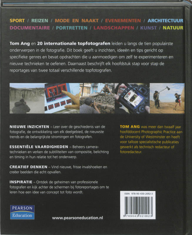 Achterkant van Het complete fotografieboek