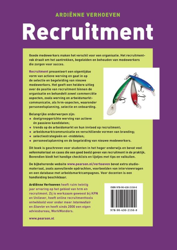Achterkant van Recruitment